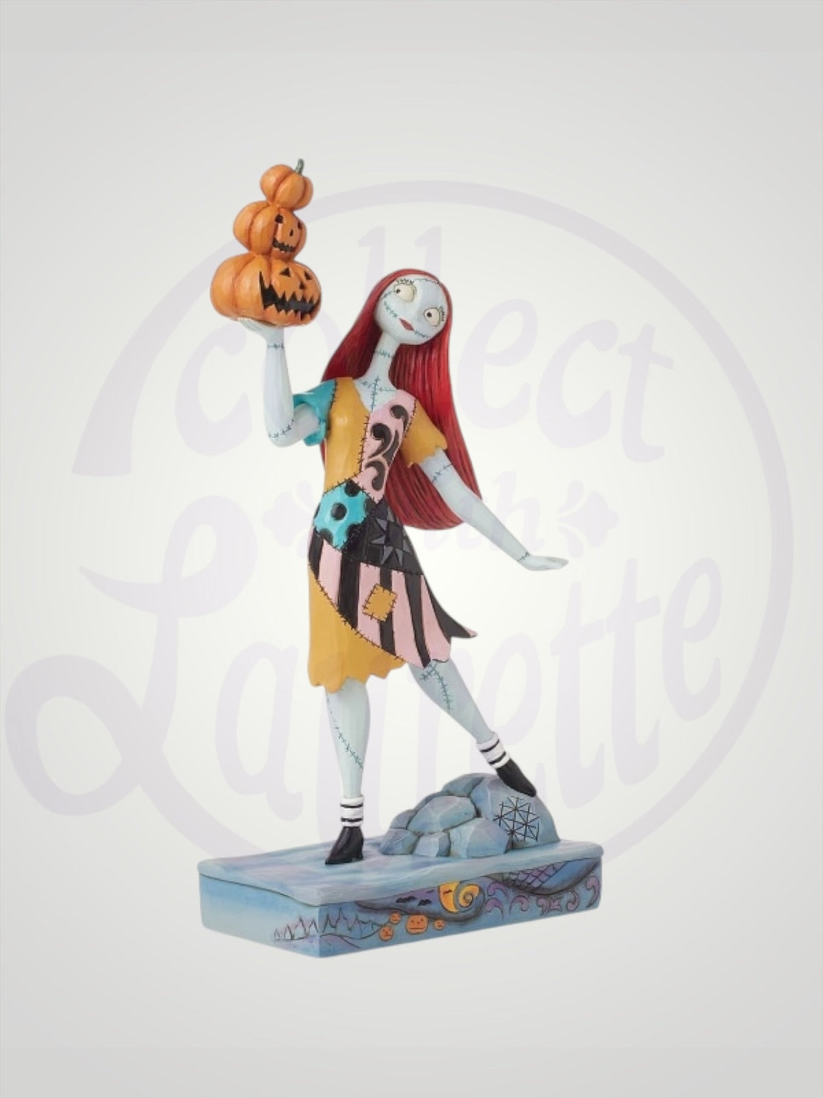 Jim Shore Disney Traditions - A Stack of Jacks Sally with Pumpkins Nightmare Before Christmas Figurine