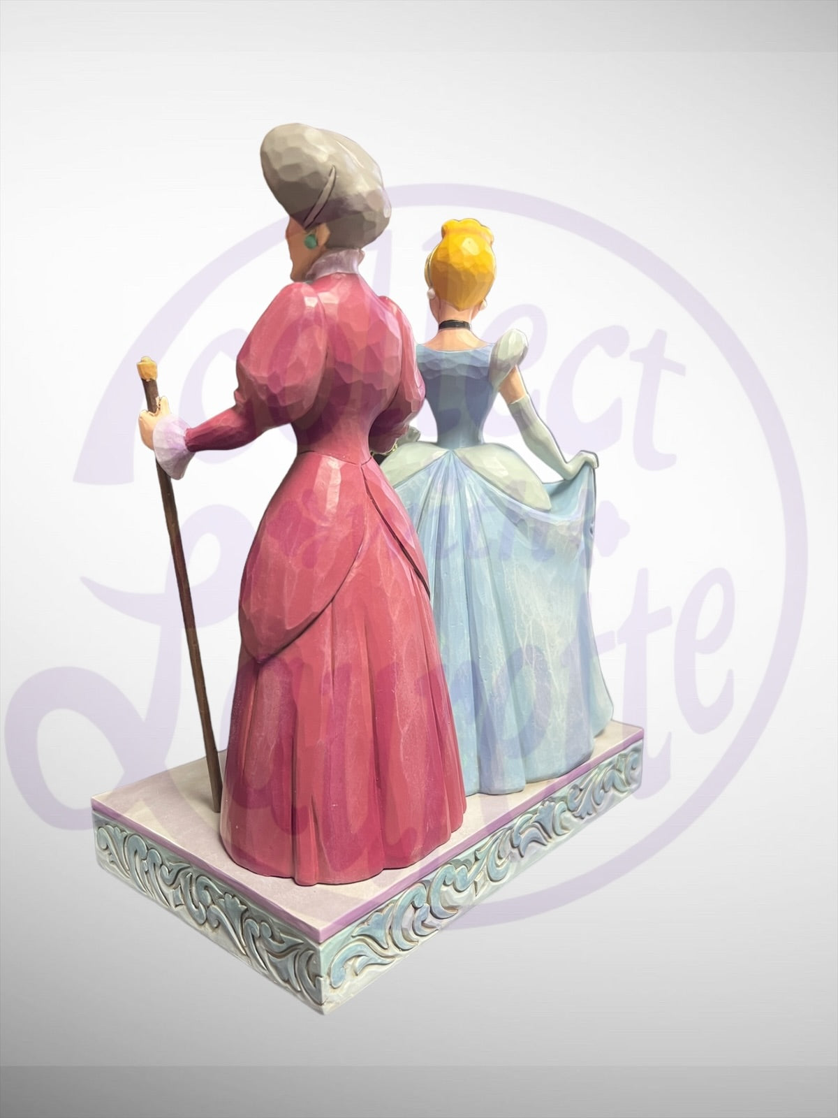 Jim Shore Disney Traditions - Cruel and Compassionate Cinderella and Lady Tremaine Figurine