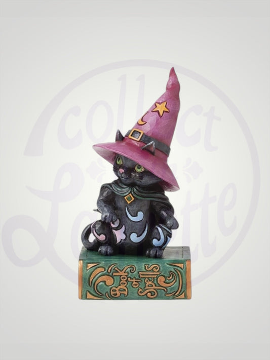 Jim Shore Heartwood Creek - Too Cute to Spook Halloween Cat Figurine