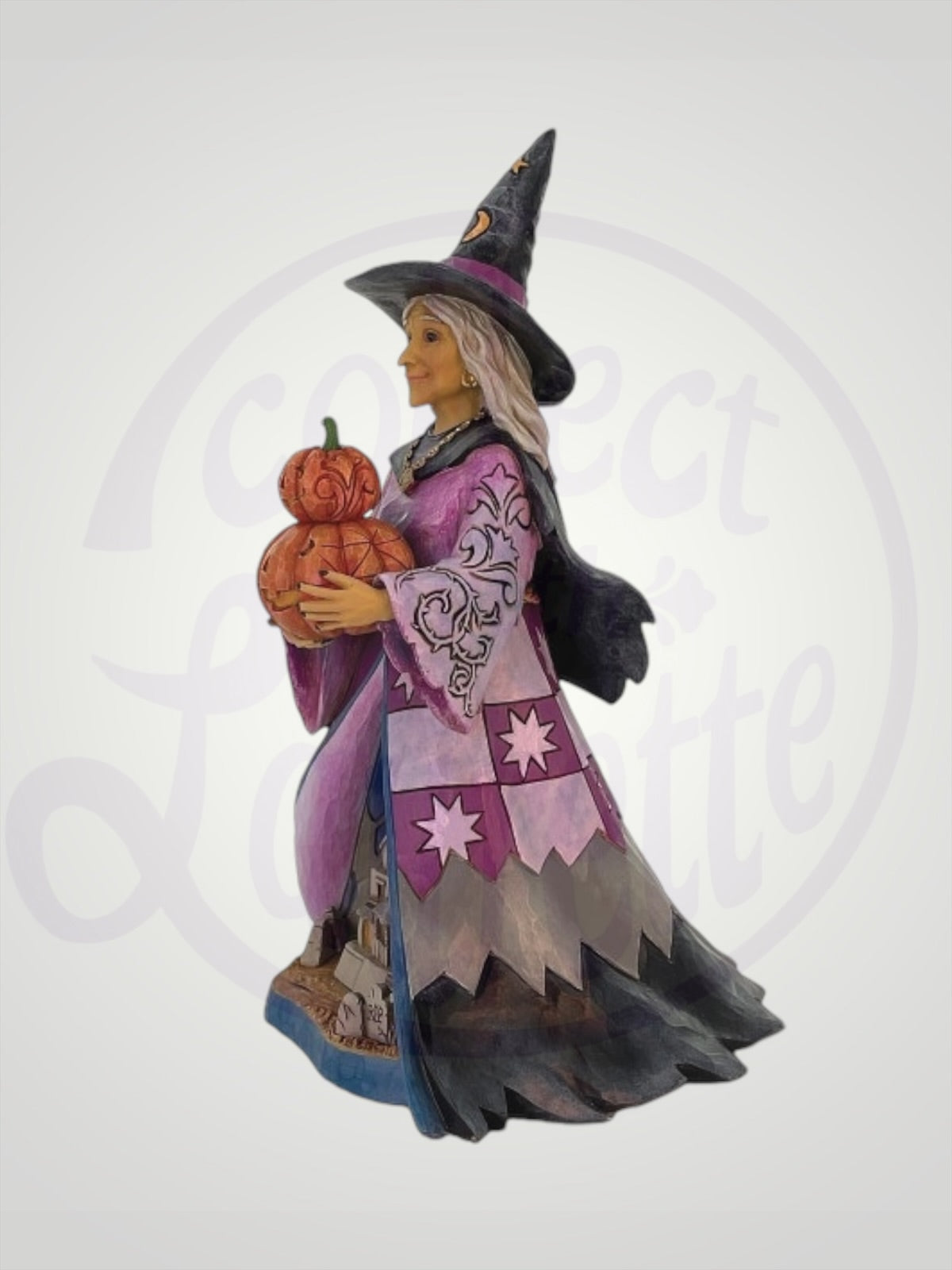 Jim Shore Heartwood Creek - Spellbinding Smiles Halloween Witch Figurine