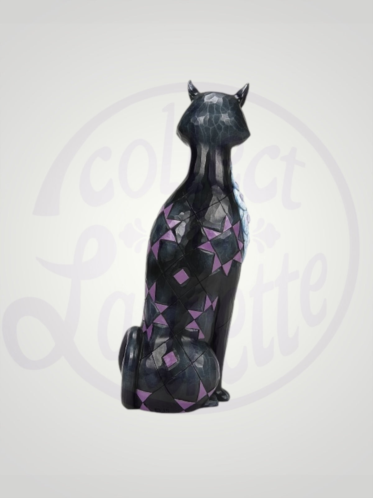 Jim Shore Heartwood Creek - Gato's Glowing Gaze Halloween Cat Figurine
