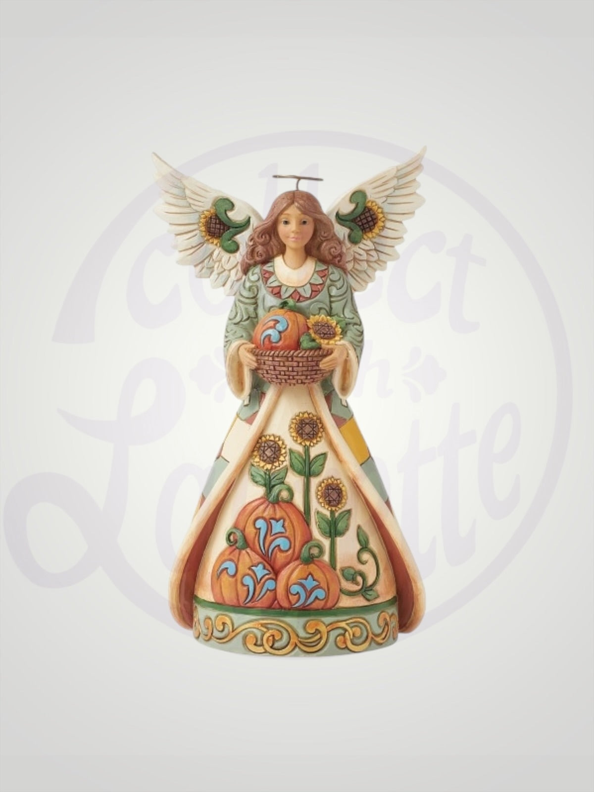 Jim Shore Heartwood Creek - Let Us Give Thanks Angel Harvest Figurine