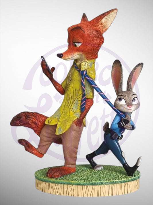Disney Showcase Collection - Nick and Judy Zootopia Figurine - PREORDER