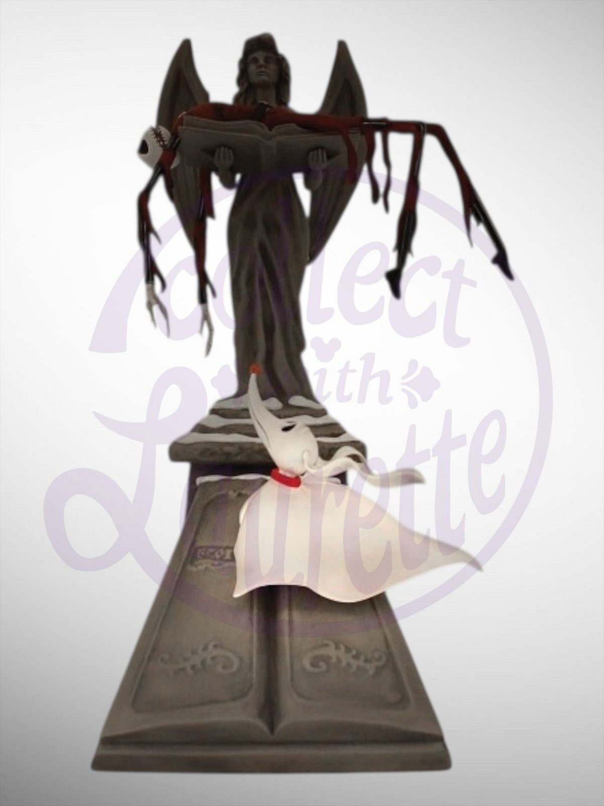 Disney Showcase Collection - Santa Jack & Light Up Zero Nightmare Before Christmas Figurine - PREORDER