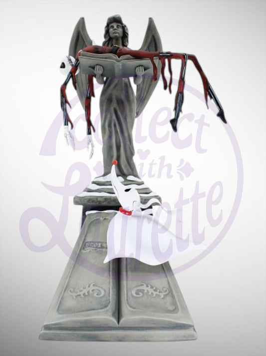 Disney Showcase Collection - Santa Jack & Light Up Zero Nightmare Before Christmas Figurine - PREORDER