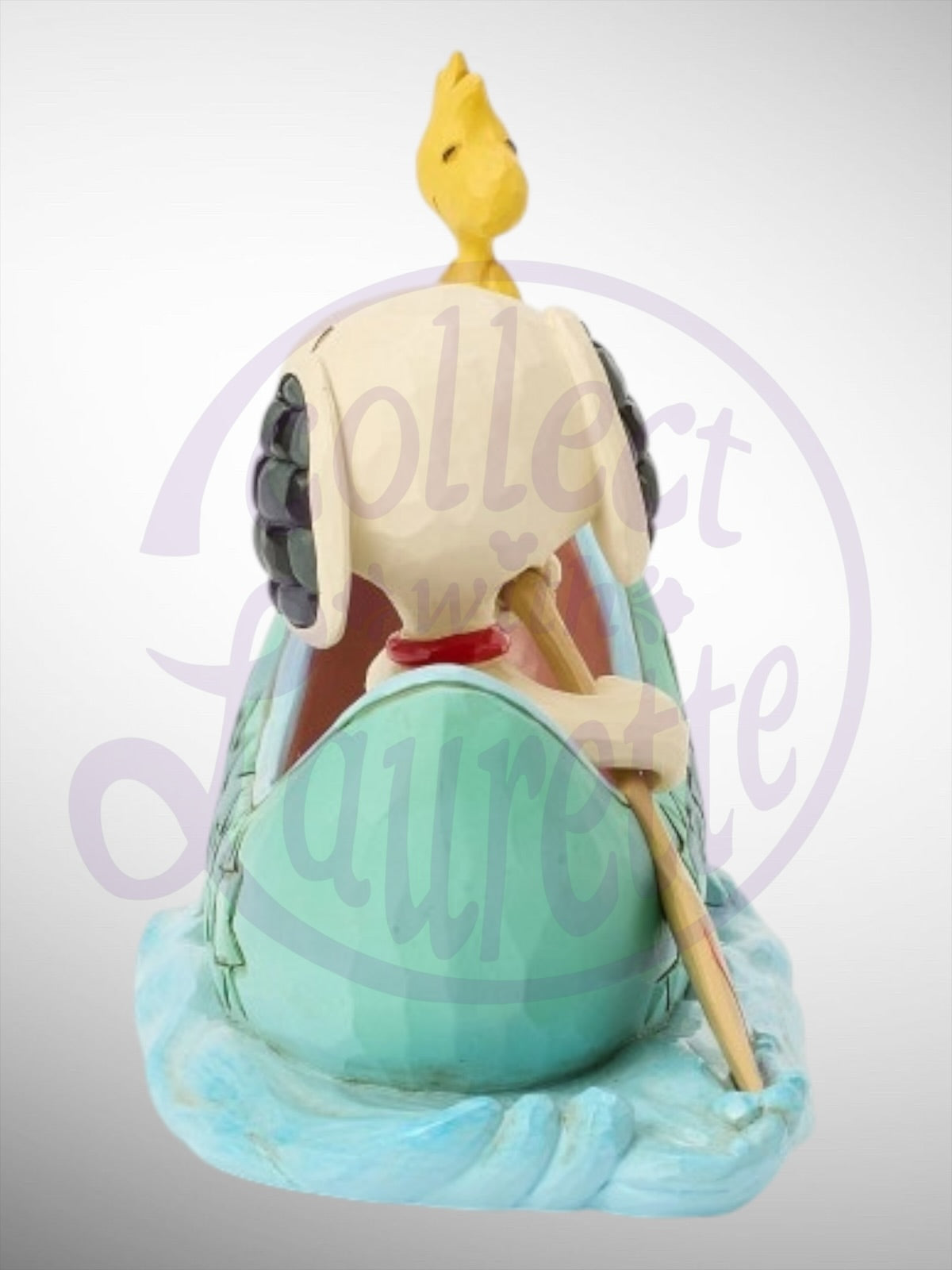 Jim Shore Peanuts - Canoe Believe It Snoopy Woodstock Figurine - PREORDER