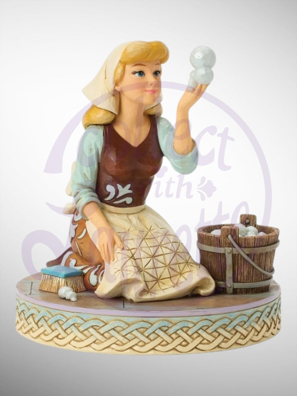 Jim Shore Disney Traditions - Hope in Every Bubble Cinderella Figurine - PREORDER