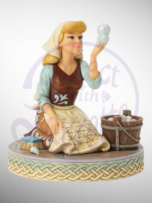 Jim Shore Disney Traditions - Hope in Every Bubble Cinderella Figurine - PREORDER