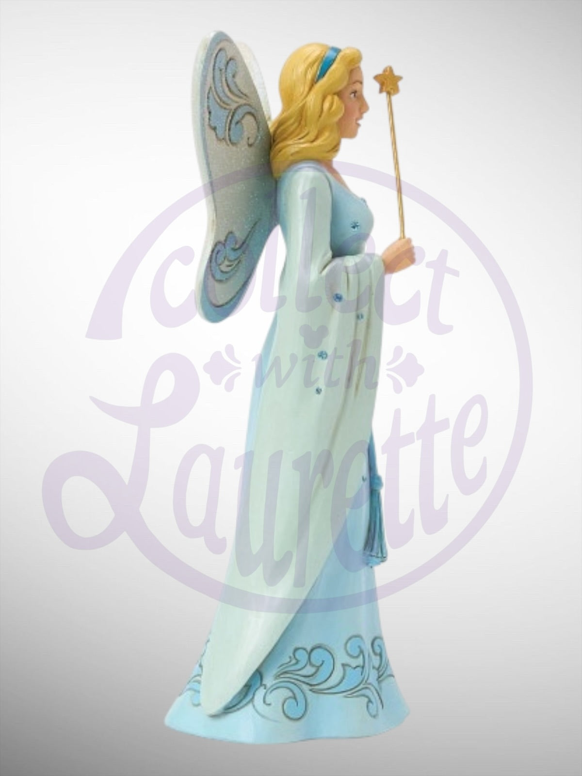 Jim Shore Disney Traditions - A Spark of Magic Blue Fairy Pinocchio Figurine - PREORDER