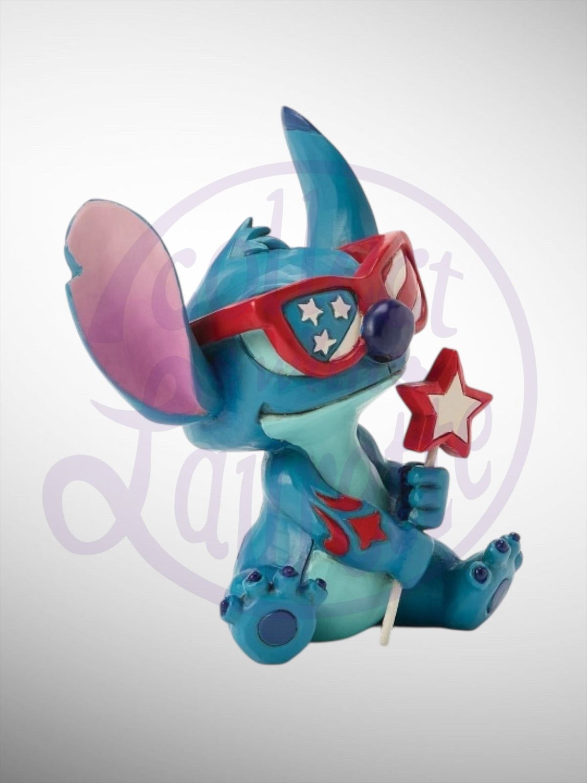 Jim Shore Disney Traditions - Stitch Patriotic Mini Figurine - PREORDER