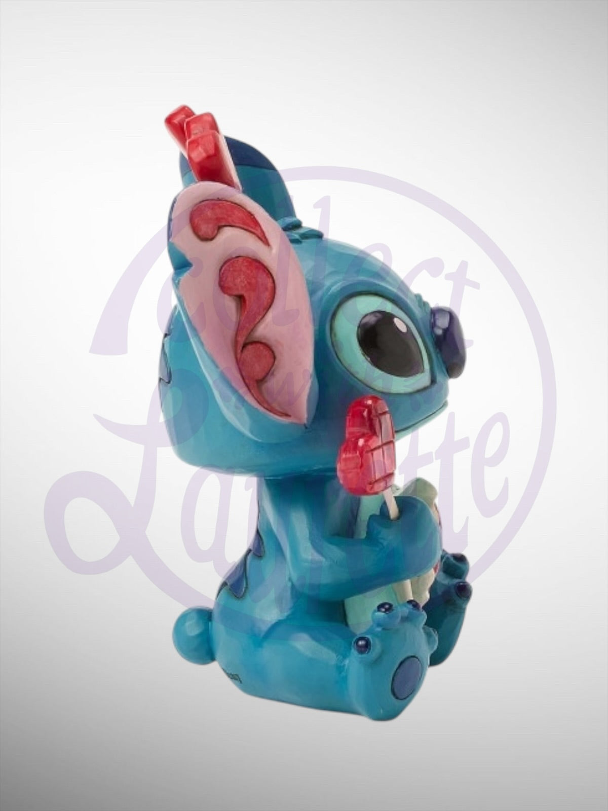 Jim Shore Disney Traditions - Stitch Sucker for Love Valentine Figurine - PREORDER