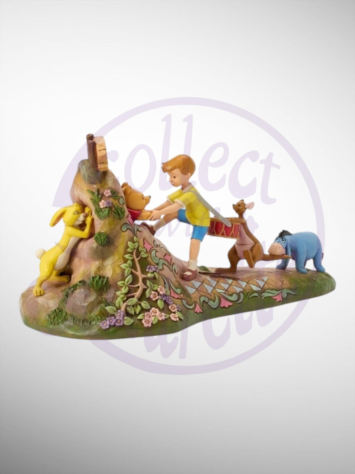 Jim Shore Disney Traditions - Friends to the Rescue Winnie the Pooh Figurine - PREORDER