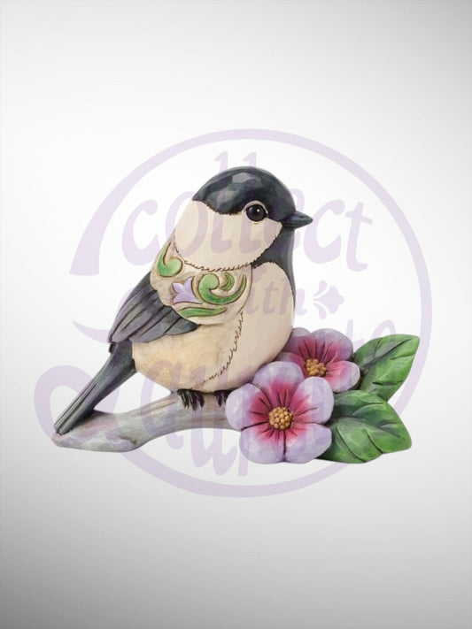 Jim Shore Heartwood Creek - Charming Chickadee Figurine - PREORDER