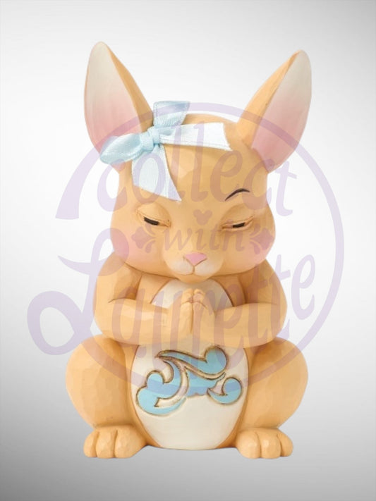 Jim Shore Heartwood Creek - Bunny Blessings Praying Bunny Easter Figurine - PREORDER