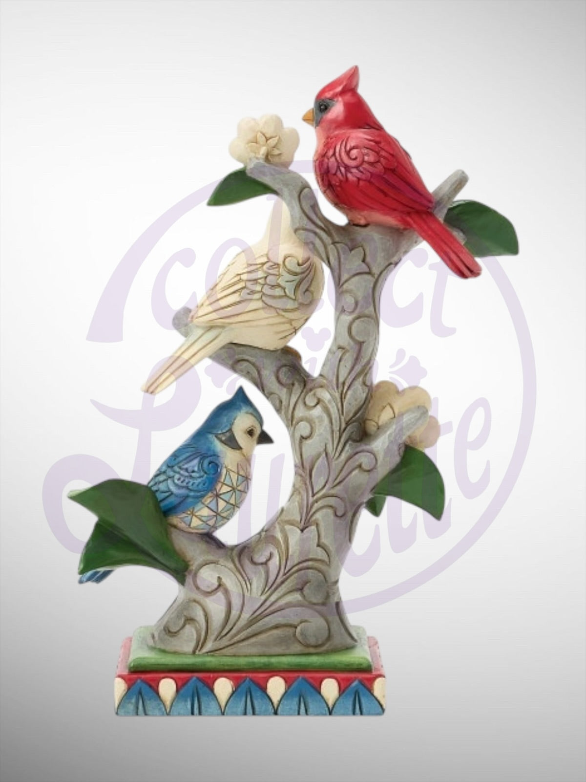 Jim Shore Heartwood Creek - United We Perch Patriotic Birds Figurine - PREORDER