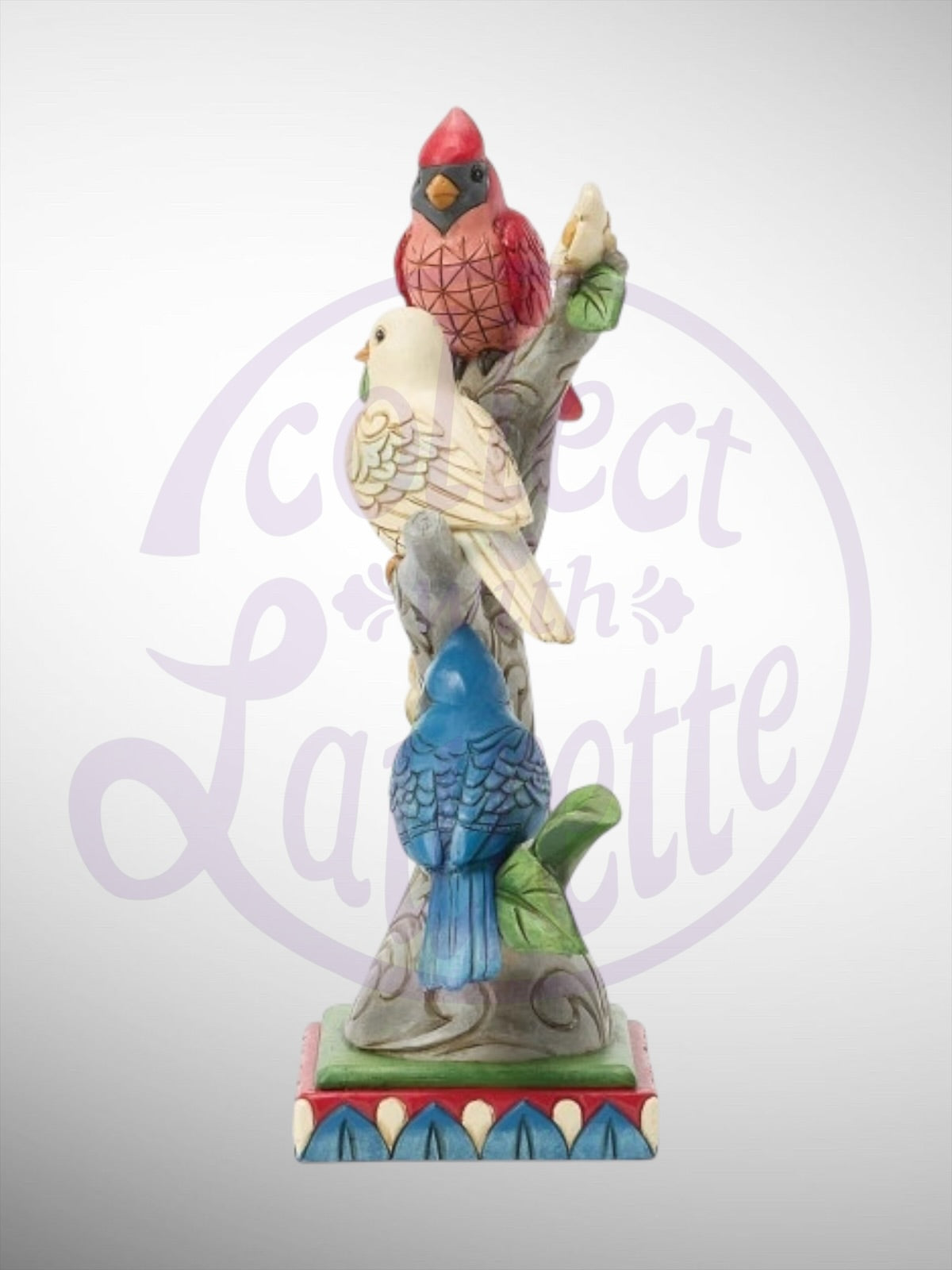 Jim Shore Heartwood Creek - United We Perch Patriotic Birds Figurine - PREORDER