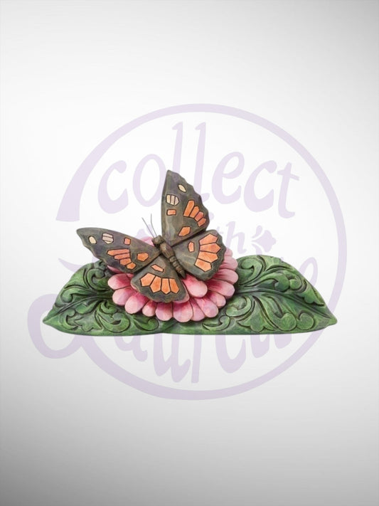 Jim Shore Heartwood Creek -Painted Lady Butterfly Mini Figurine - PREORDER