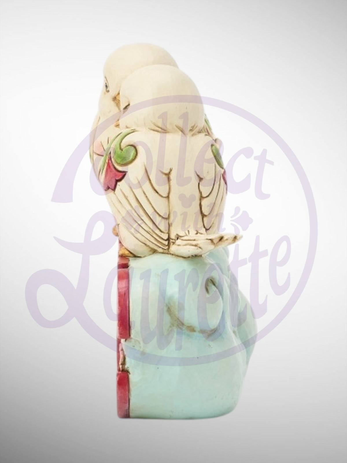 Jim Shore Heartwood Creek - Tweethearts Valentine Love Sign Figurine - PREORDER