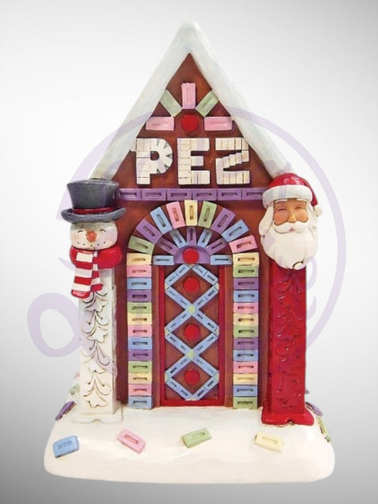 Jim Shore Heartwood Creek PEZ - Ginger-PEZ House Figurine
