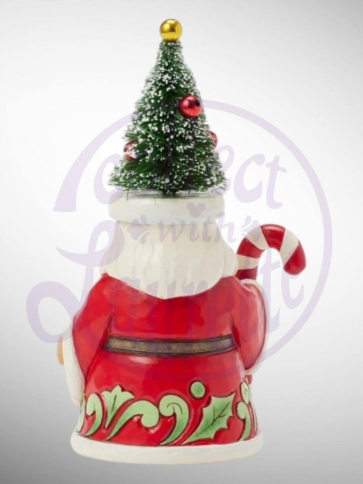 Jim Shore Heartwood Creek - The Merry On Top Santa Pint Sized Figurine