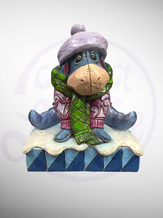 Jim Shore Disney Traditions - Waiting for Spring Eeyore Winnie the Pooh Figurine (No Box)