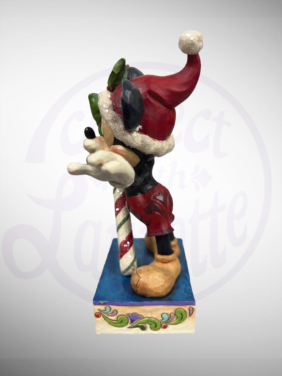 Jim Shore Disney Traditions - Sweet Greetings Mickey Mouse Christmas Figurine (No Box)