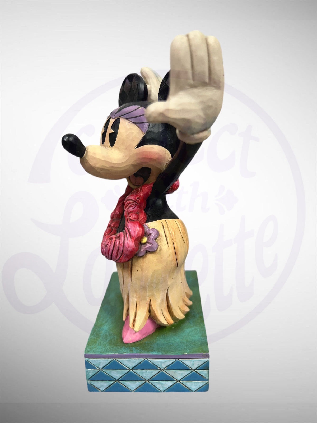 Jim Shore Disney Traditions - Holiday Hula Minnie Mouse Figurine (No Box)