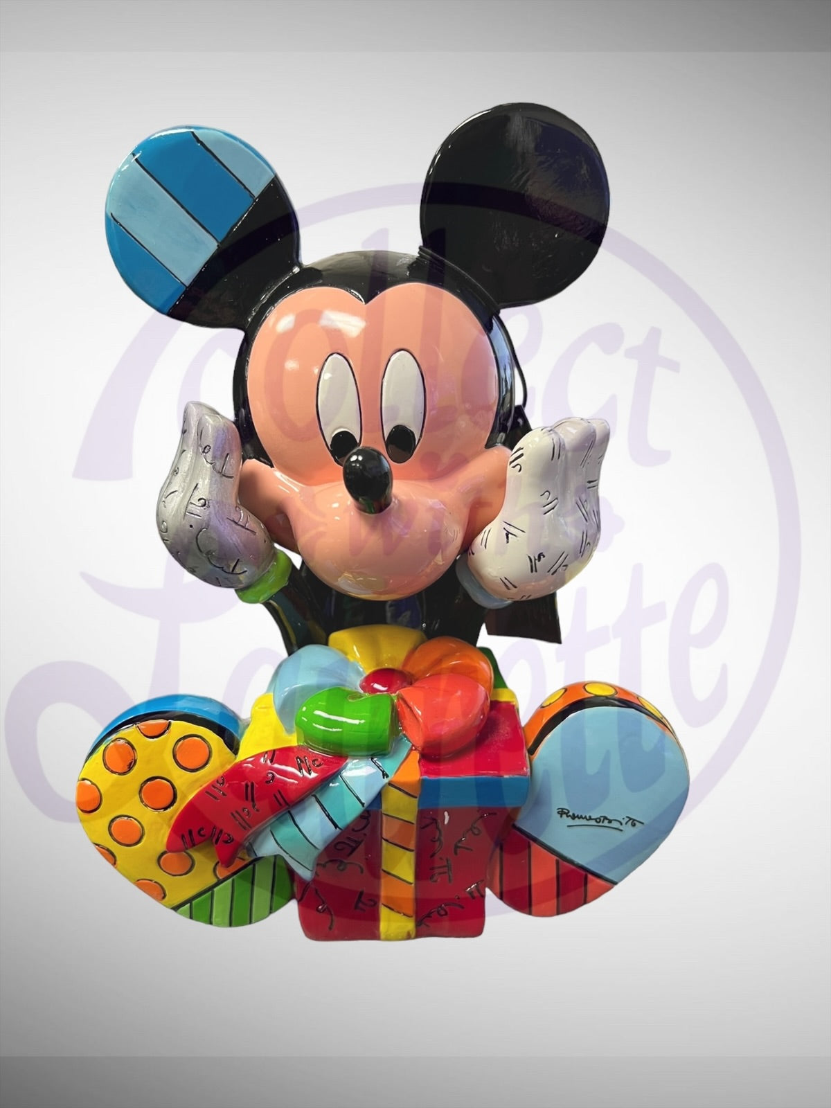 Disney by Britto Collection - Mickey Birthday Figurine