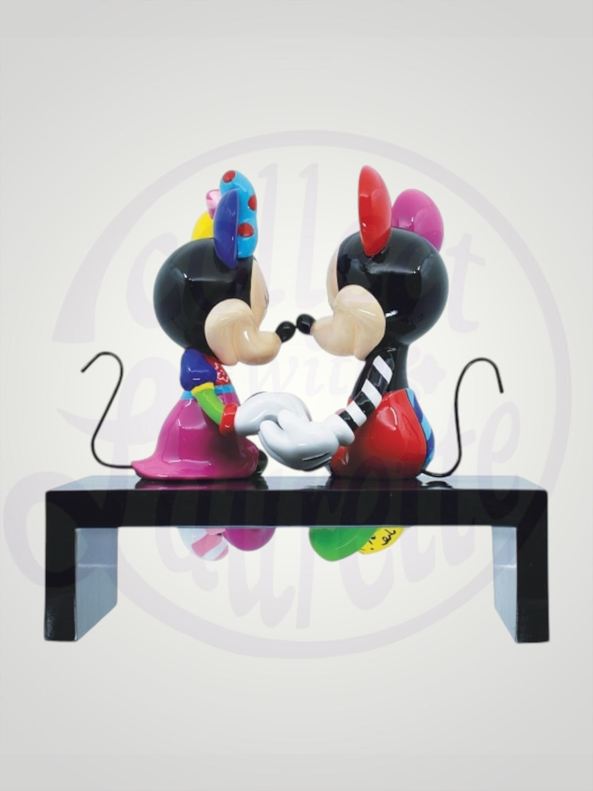 Disney by Britto Collection -Mickey and Minnie Love Figurine