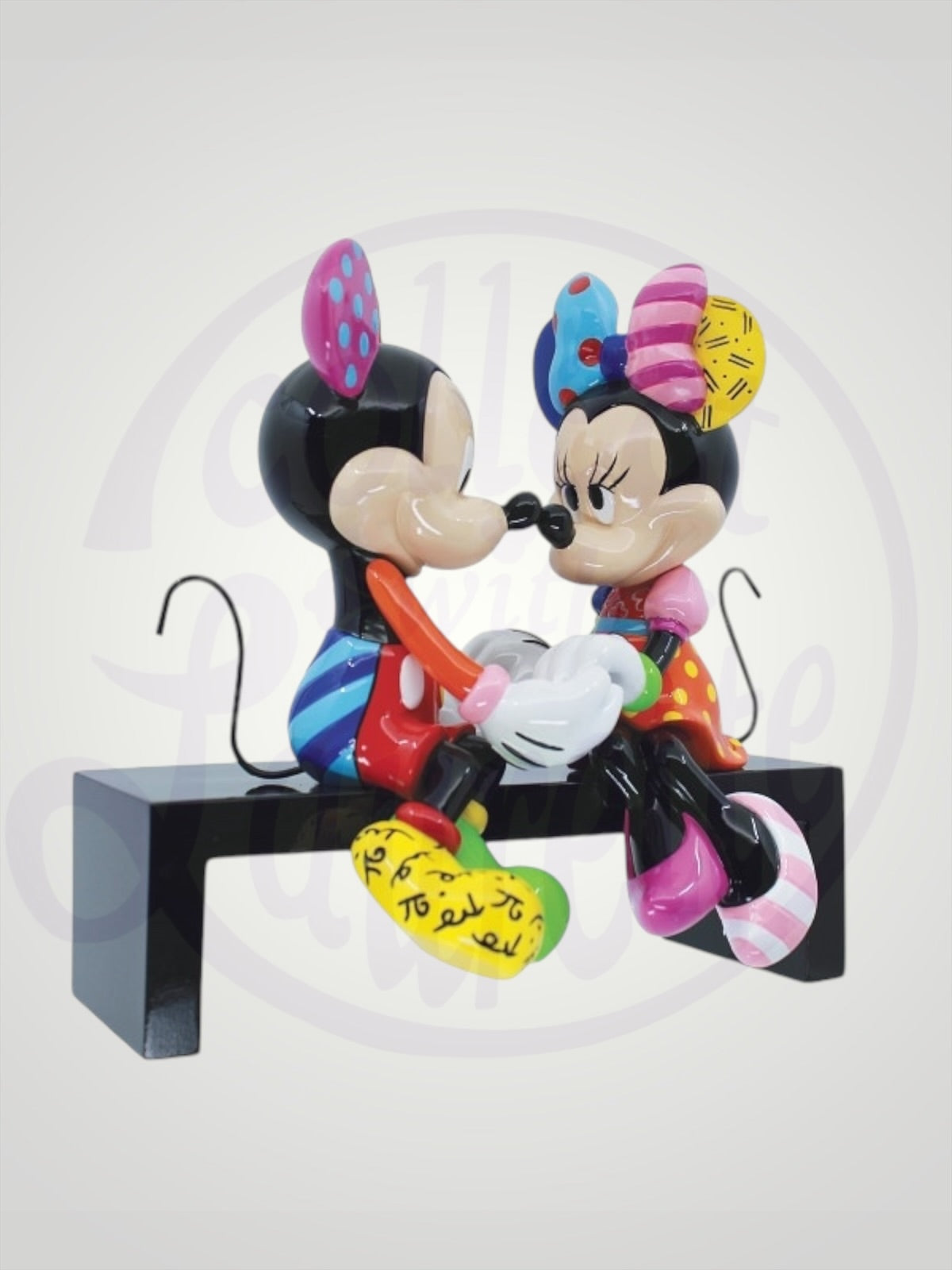 Disney by Britto Collection -Mickey and Minnie Love Figurine