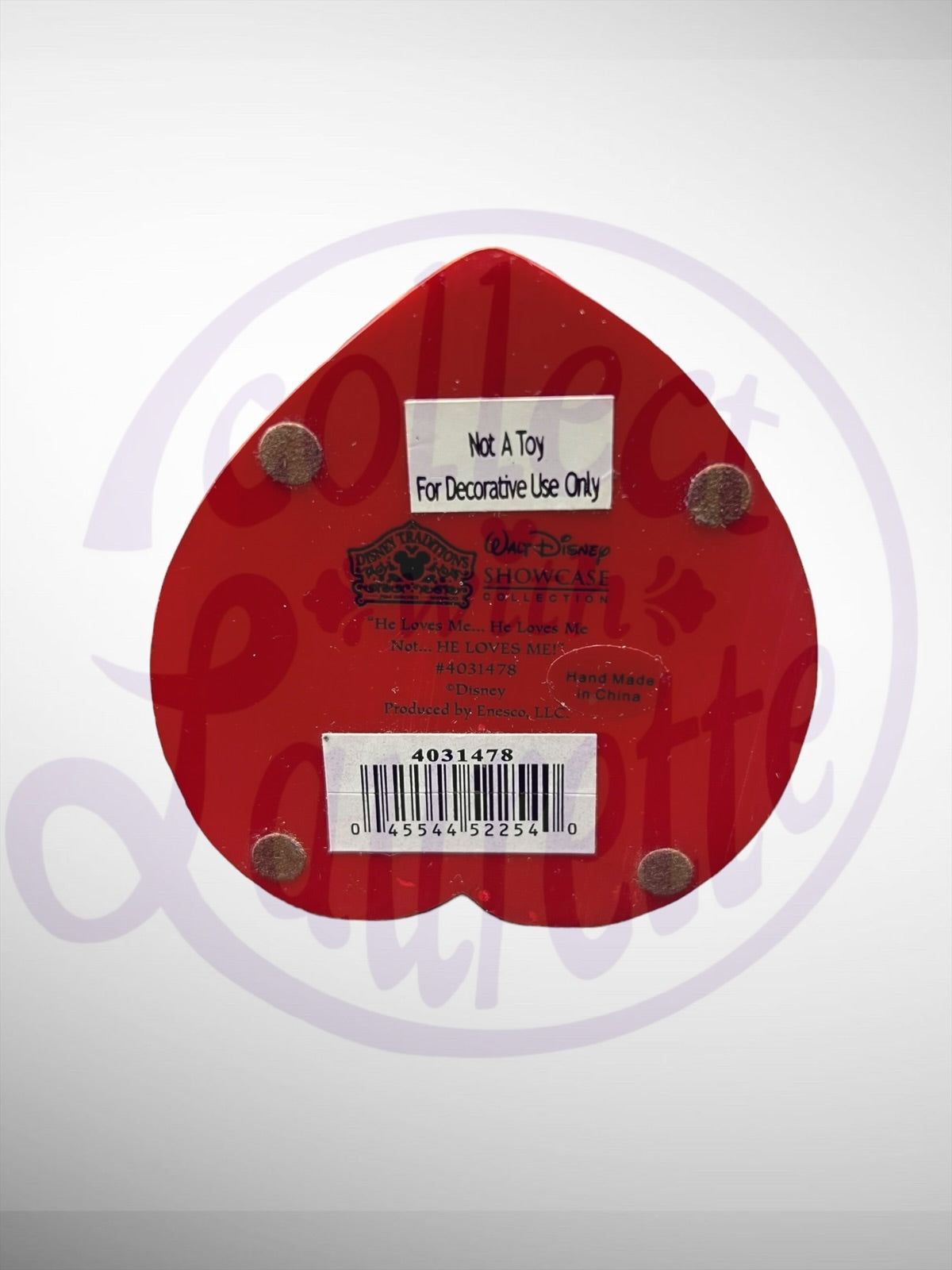 Jim Shore Disney Traditions - He Loves Me...He Loves Me Not...HE LOVES ME! Tinker Bell Figurine (No Box)