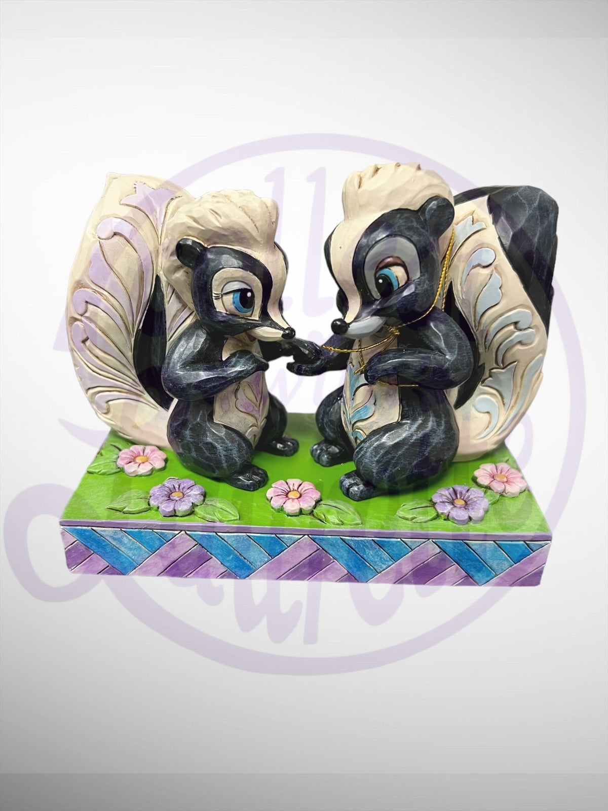 Jim Shore Disney Traditions - Love Is In The Air Bambi Figurine  (No Box)