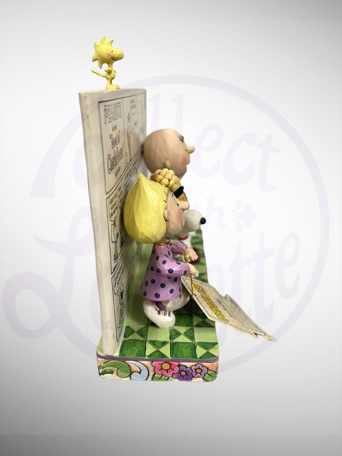 Jim Shore Peanuts - Happy Dance Snoopy, Charlie Brown, Sally, Woodstock Comic Figurine