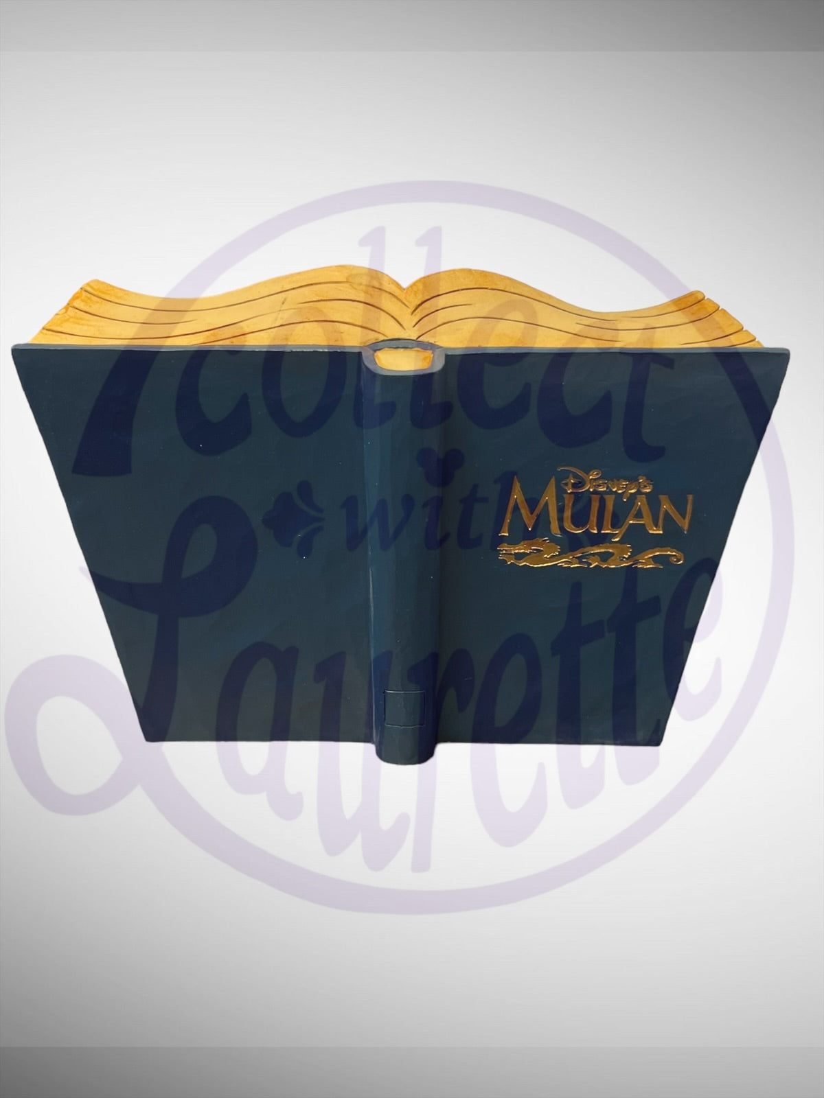 Jim Shore Disney Traditions - The Greatest Honor is Having You as a Daughter Mulan Storybook Figurine