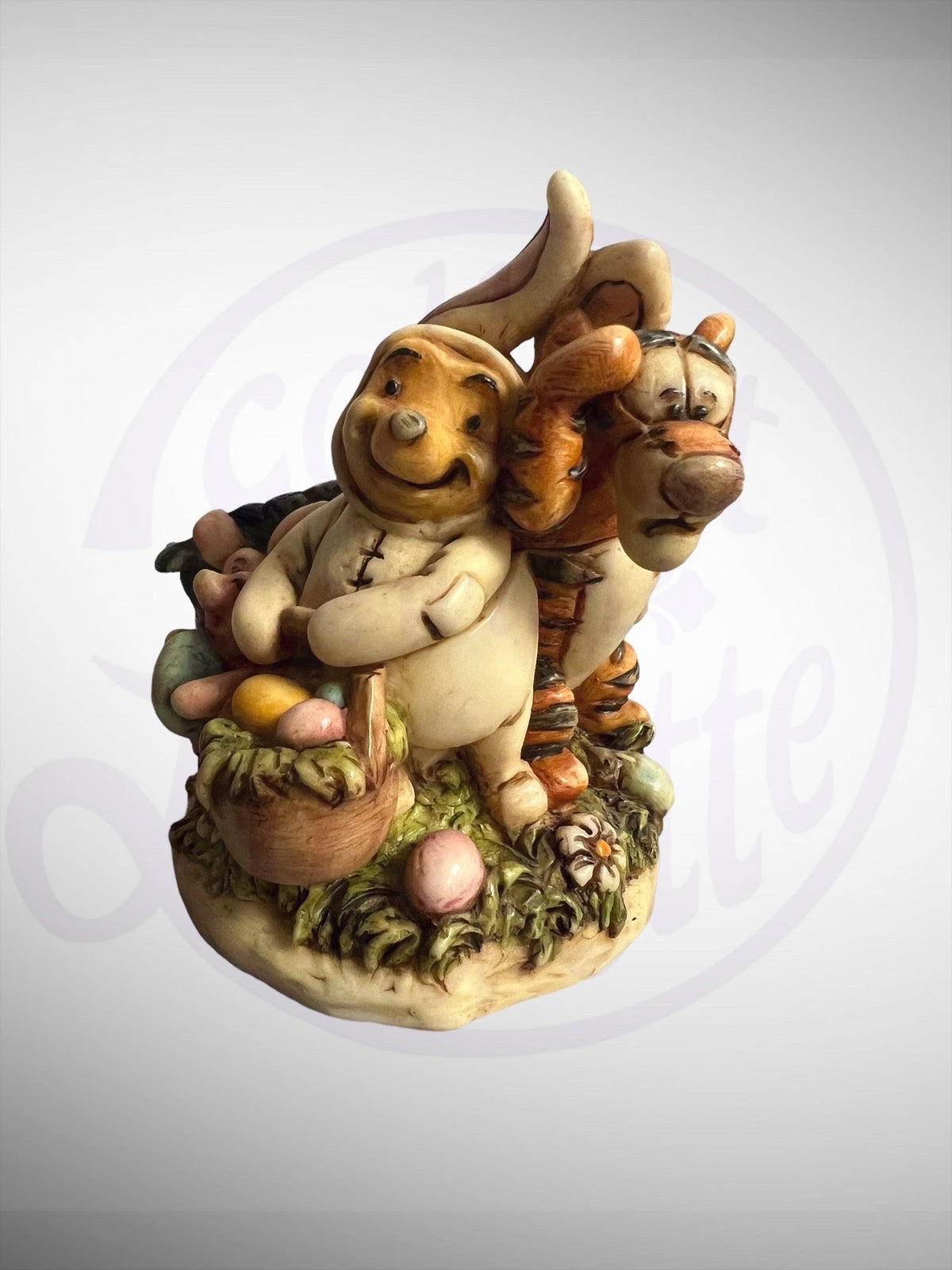 Harmony Kingdom Box - Disney Hoppy Easter to Pooh! Figurine No Box