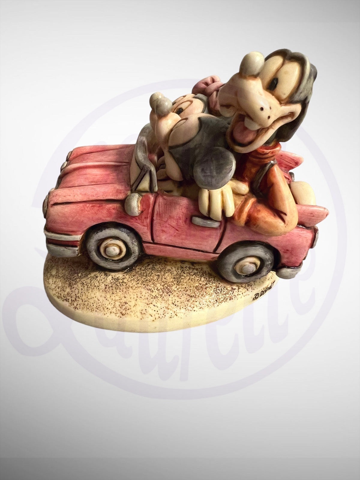 Harmony Kingdom Box - Disney Fab 5 in Hollywood Mickey Minnie Donald Goofy Pluto Figurine No Box