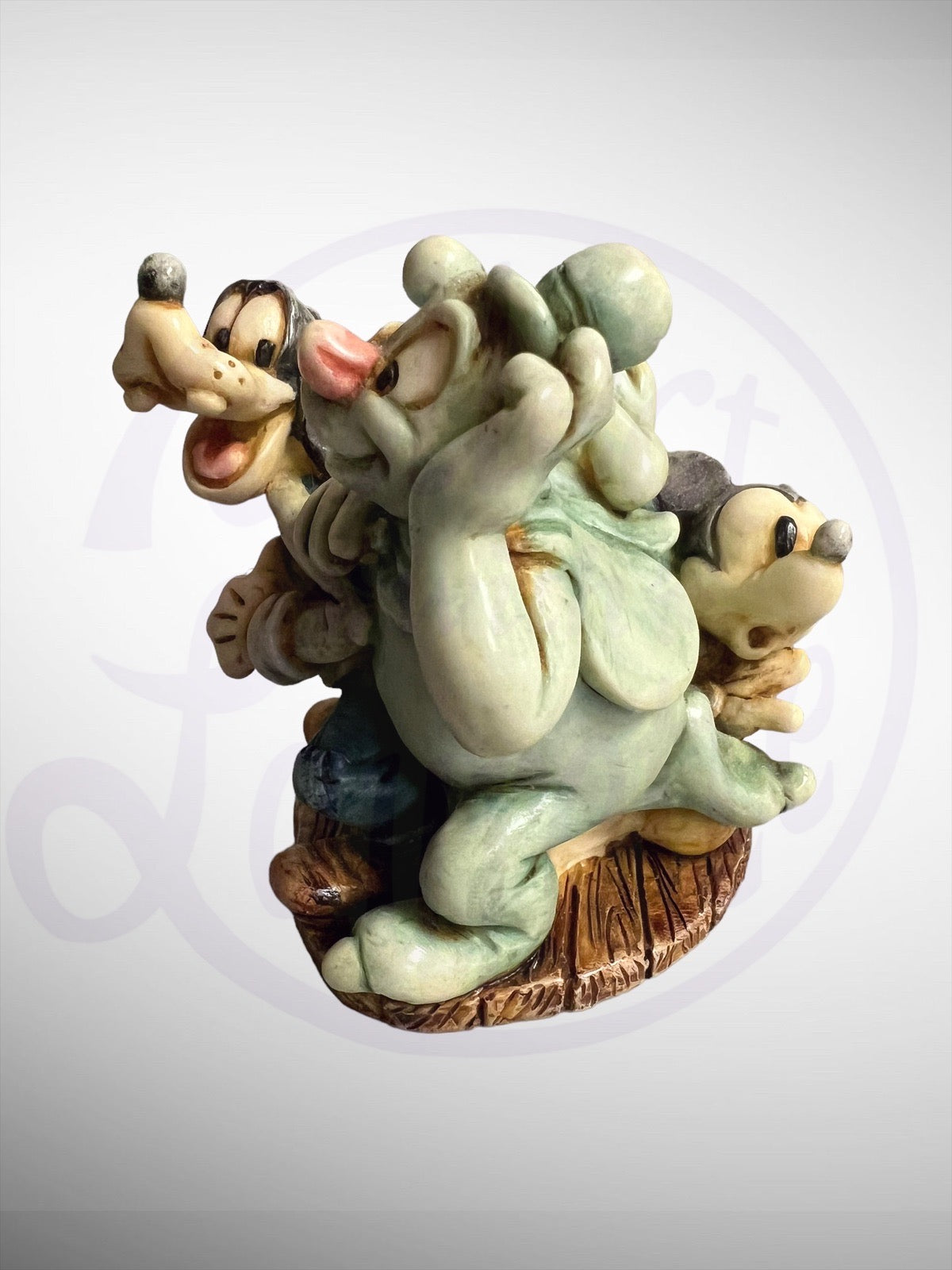 Harmony Kingdom Box - Disney Ghost Chasers Mickey Donald Goofy Figurine No Box