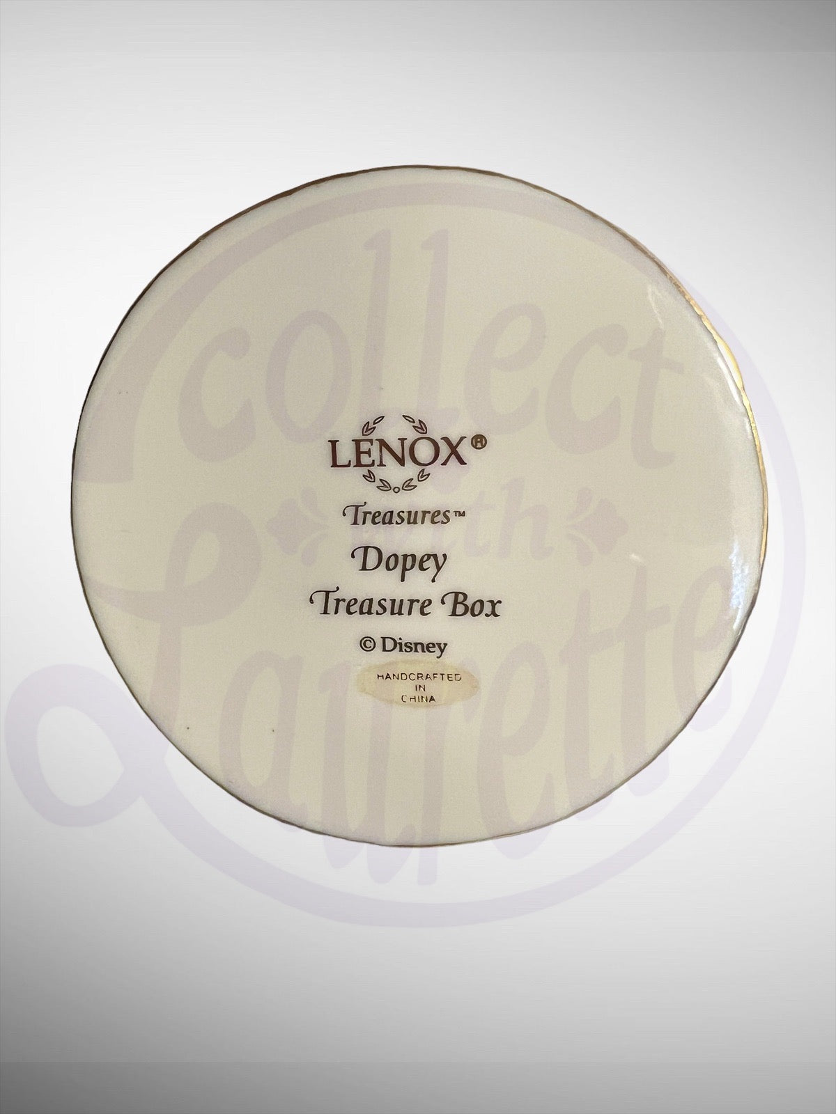 Lenox Disney Treasure Box - Snow White and the Seven Dwarfs Dopey Figurine