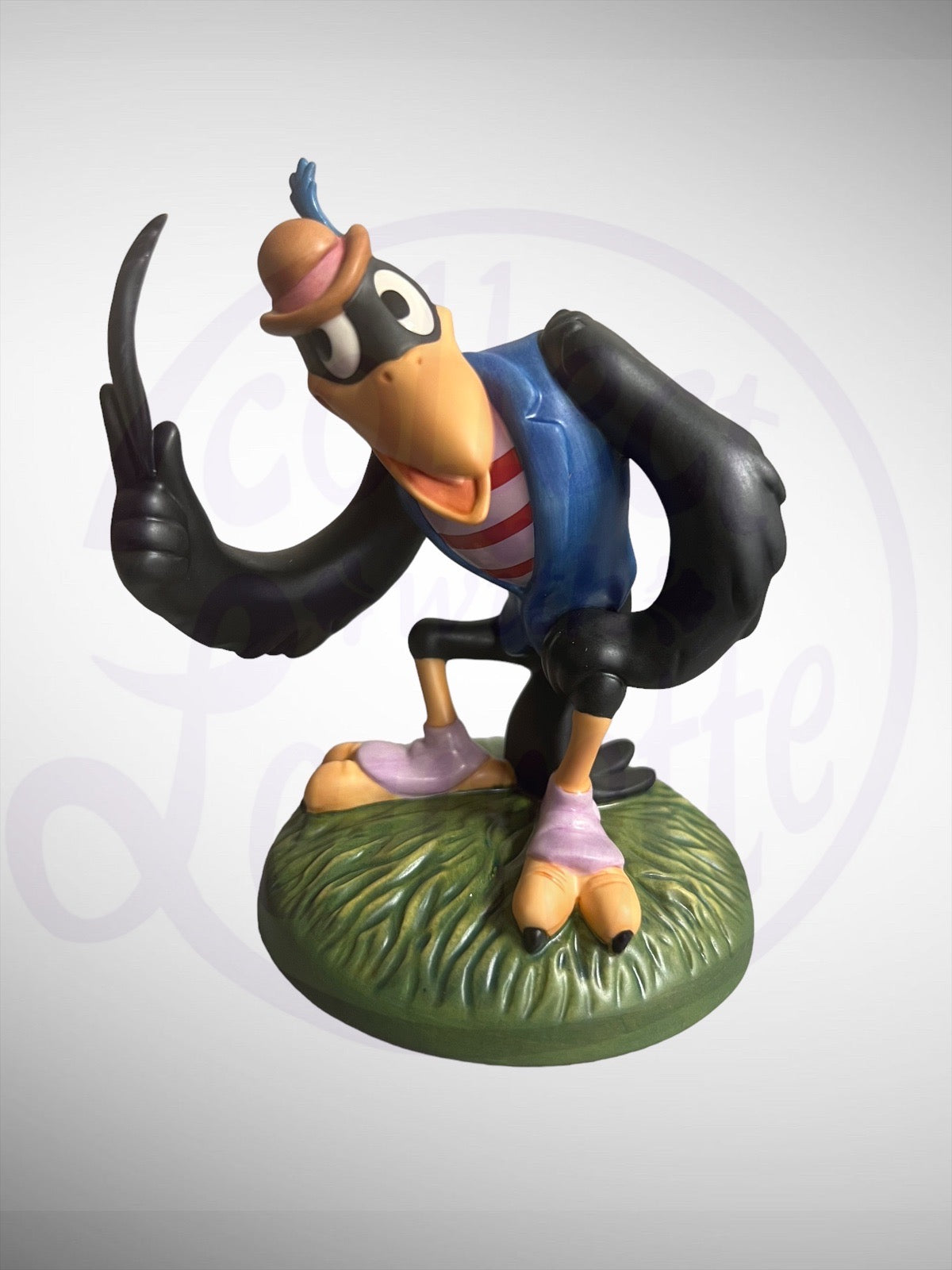 Walt Disney Classics Collection - WDCC Dumbo Fixin' to Help You! Mr. J. Crow Figurine