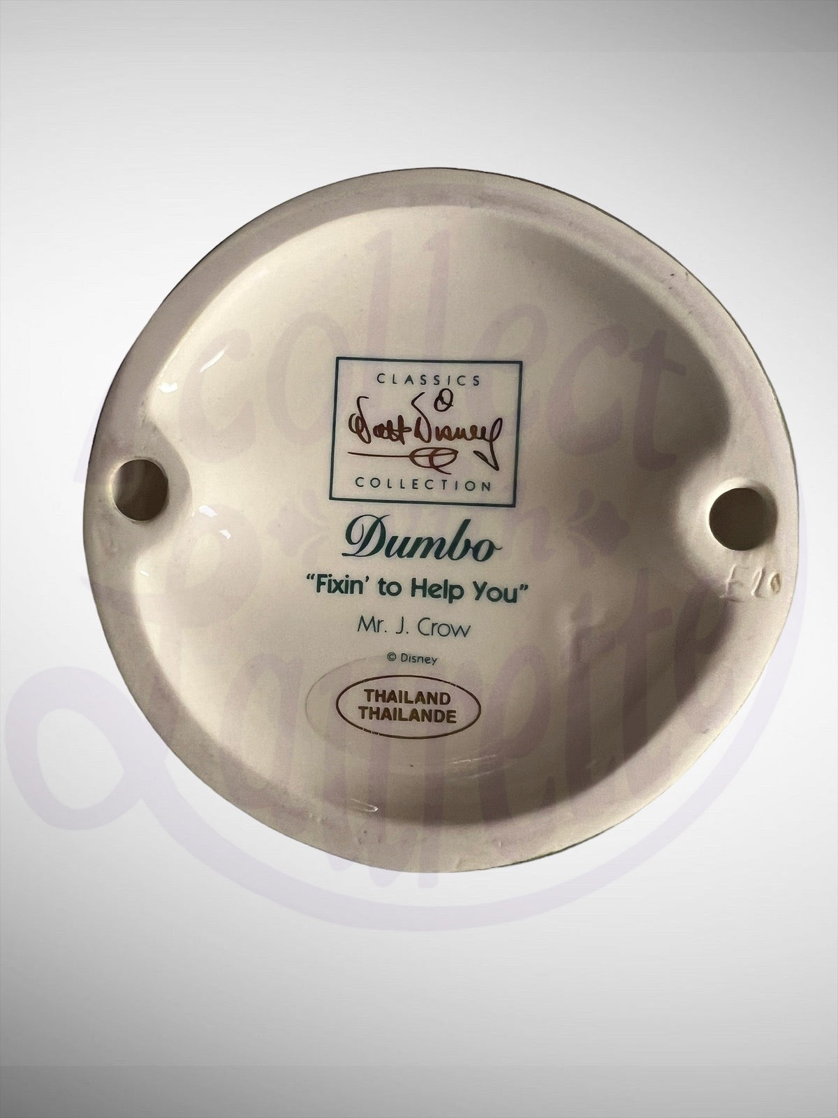 Walt Disney Classics Collection - WDCC Dumbo Fixin' to Help You! Mr. J. Crow Figurine