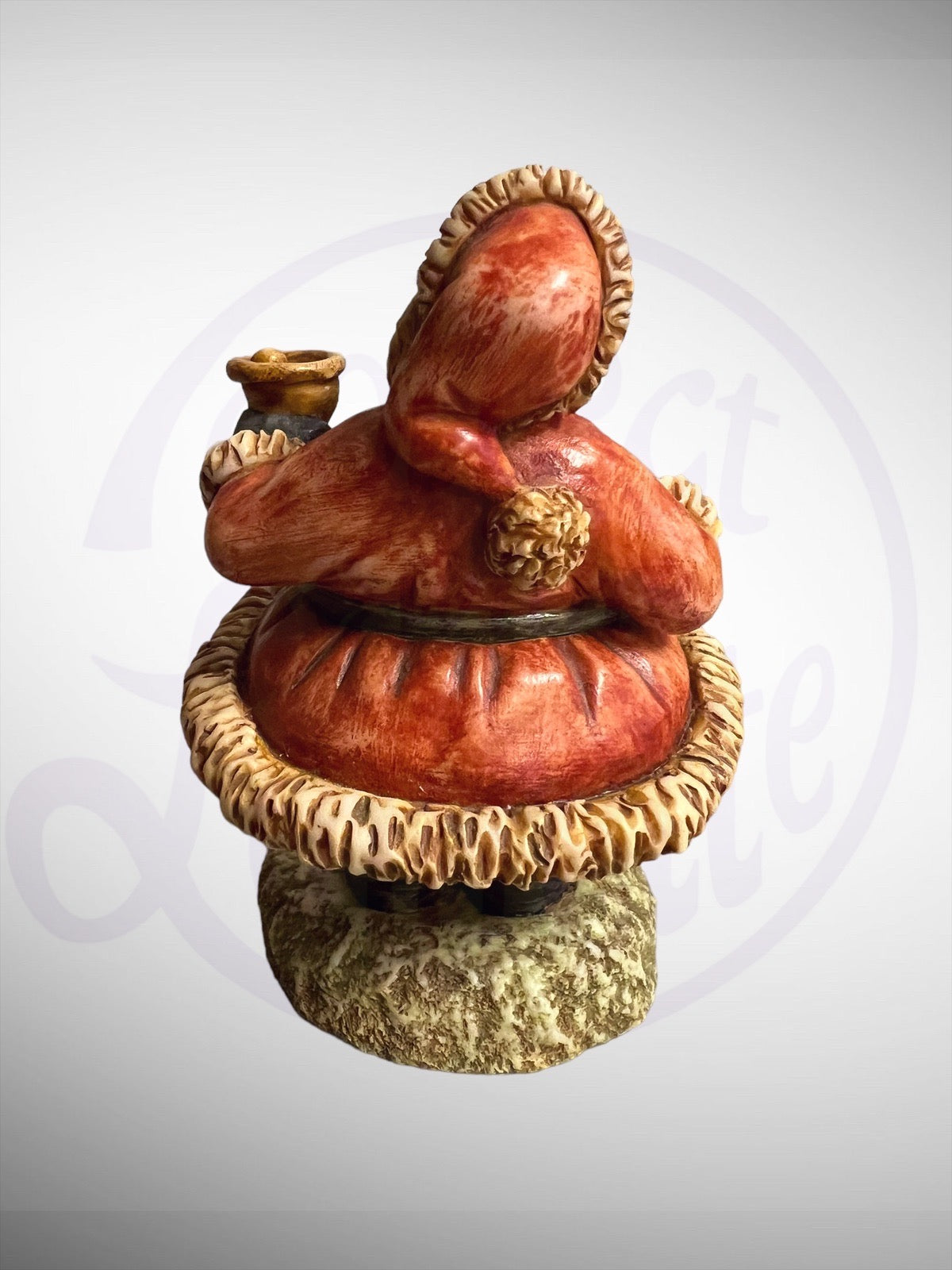 Harmony Kingdom Box - Disney Jolly, Golly, Gawrsh! Goofy Santa Figurine No Box