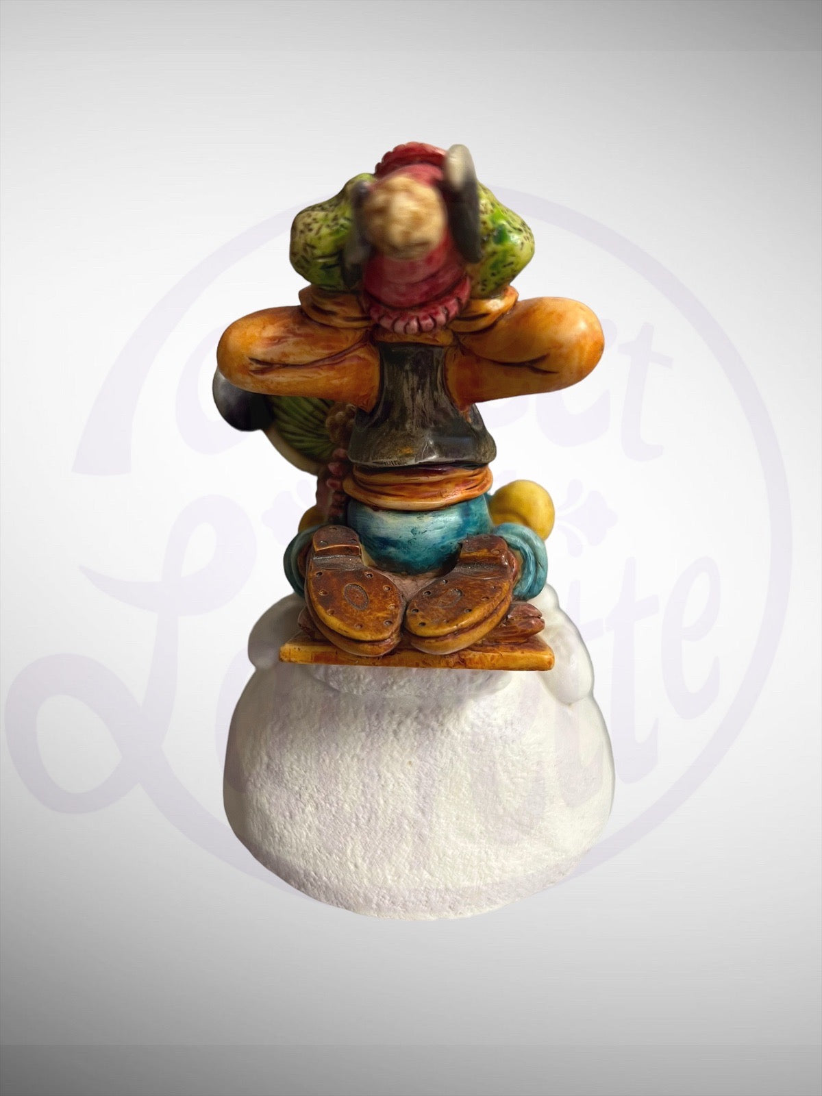 Harmony Kingdom Box - Disney Snow Day With Friends Mickey Donald Goofy Figurine No Box