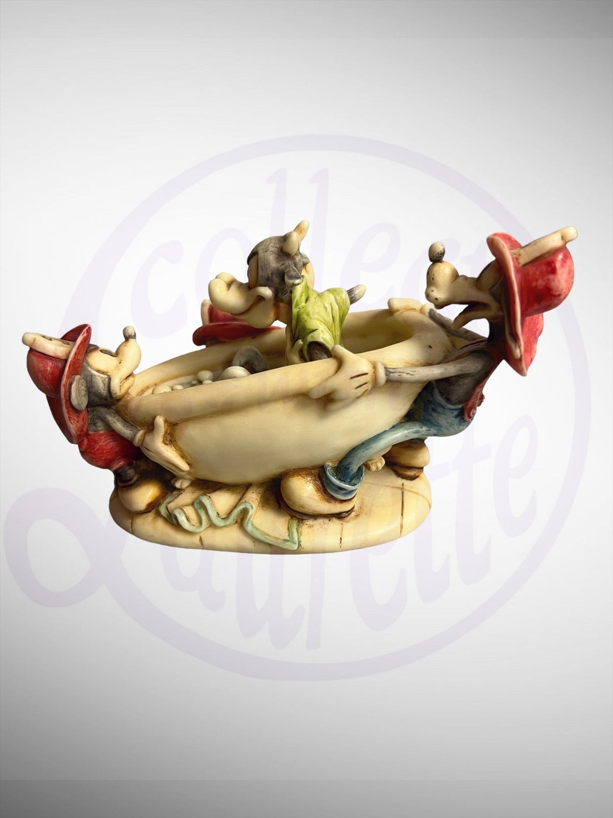 Harmony Kingdom Box - Disney Mickey's Fire Brigade Mickey Goofy Donald Clarabelle Figurine No Box
