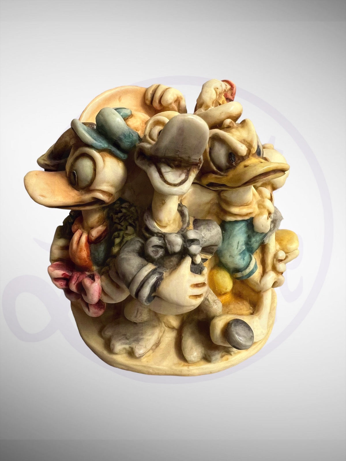 Harmony Kingdom Box - Disney Donald Through the Years Figurine No Box