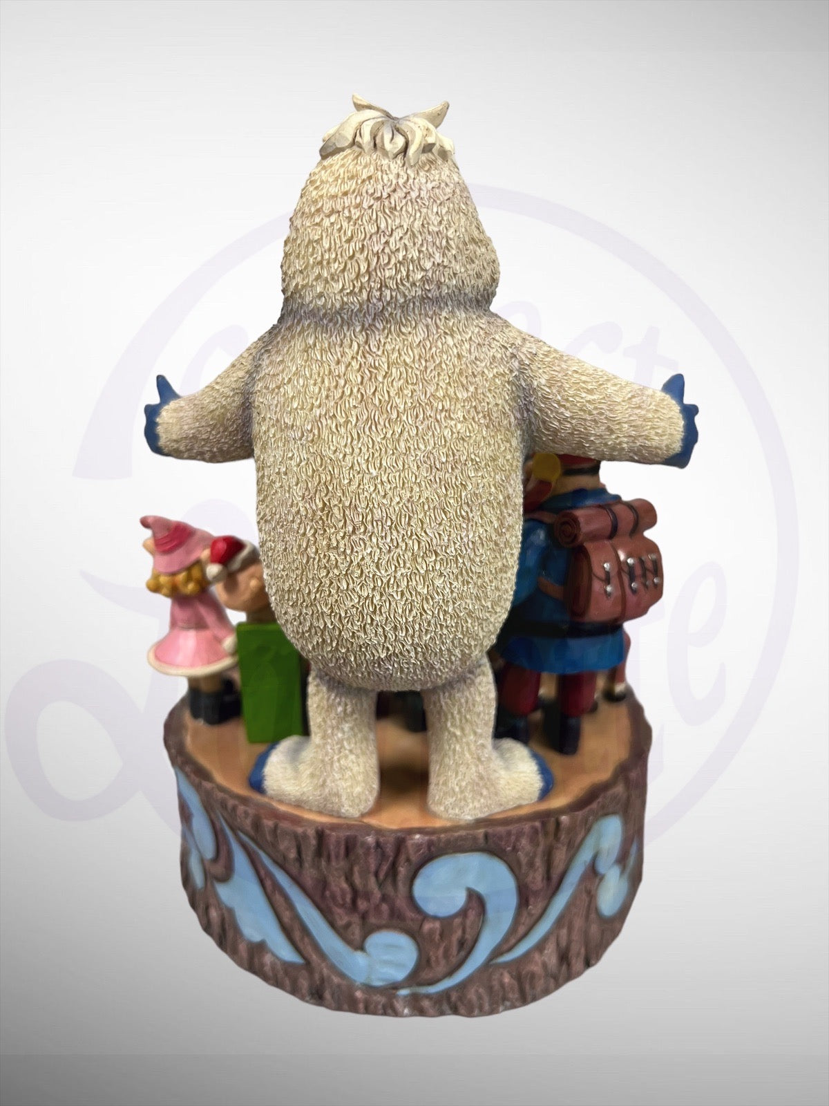 Jim Shore Rudolph Traditions - 50 Years and Still Glowing Anniversary Carved By Heart Figurine