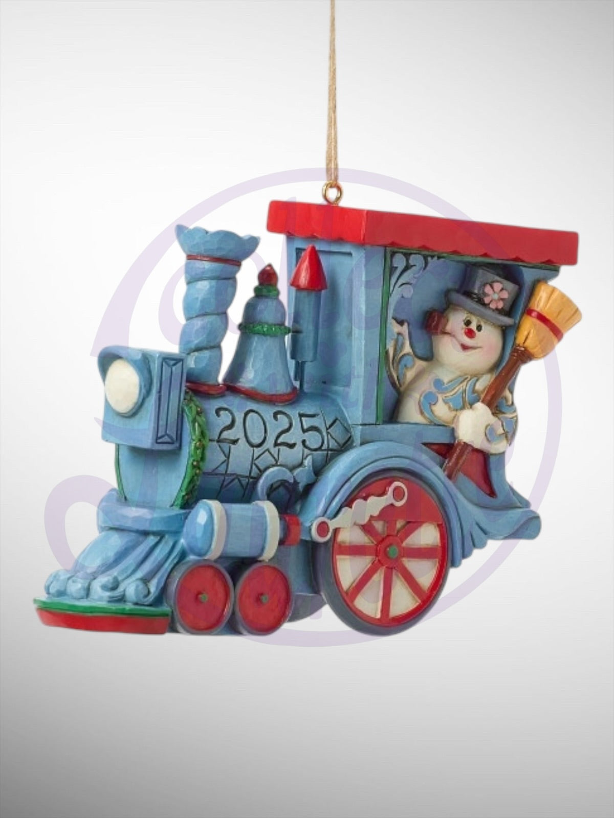Jim Shore Frosty the Snowman - Frosty in Train 2025 Ornament