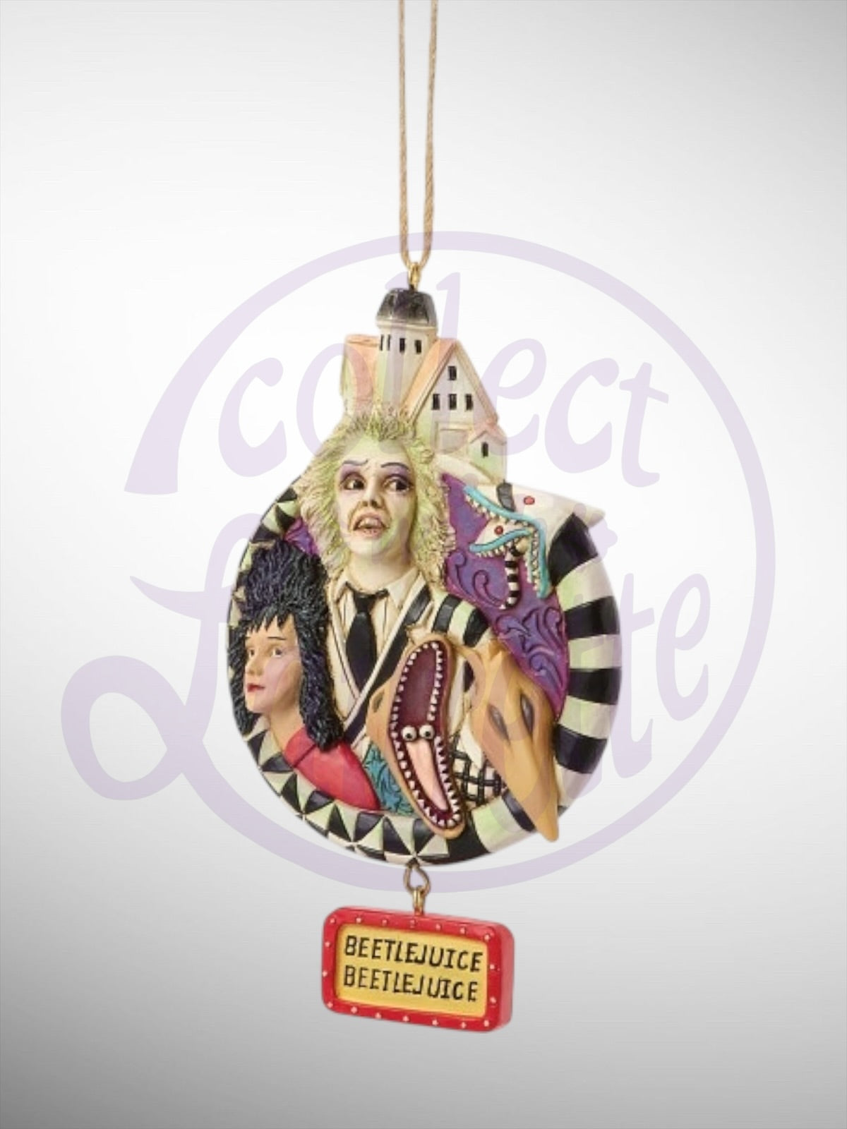 Jim Shore Beetlejuice - Beetlejuice Group Ornament