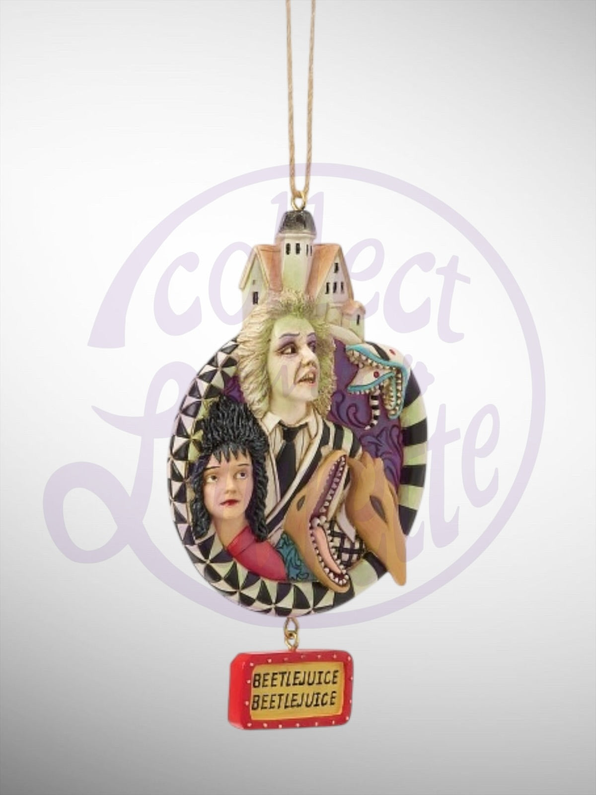 Jim Shore Beetlejuice - Beetlejuice Group Ornament