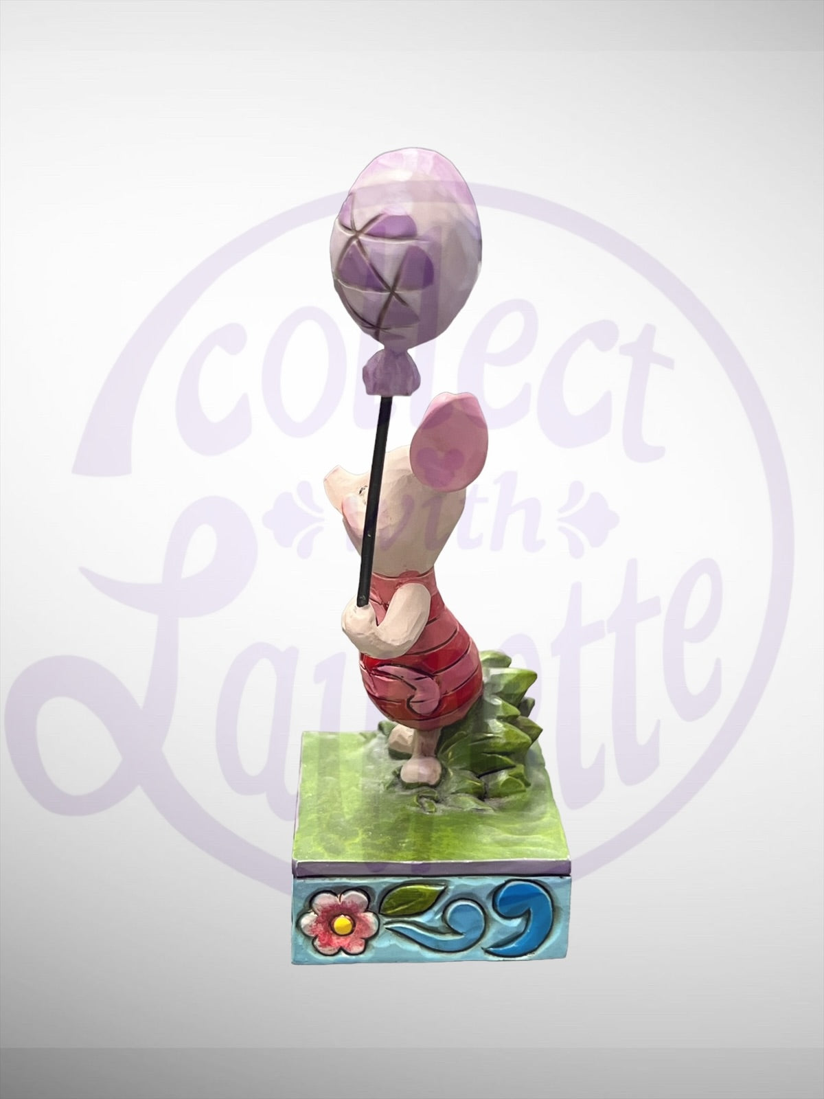 Jim Shore Disney Traditions - Heart On A String Piglet Figurine (No Box)