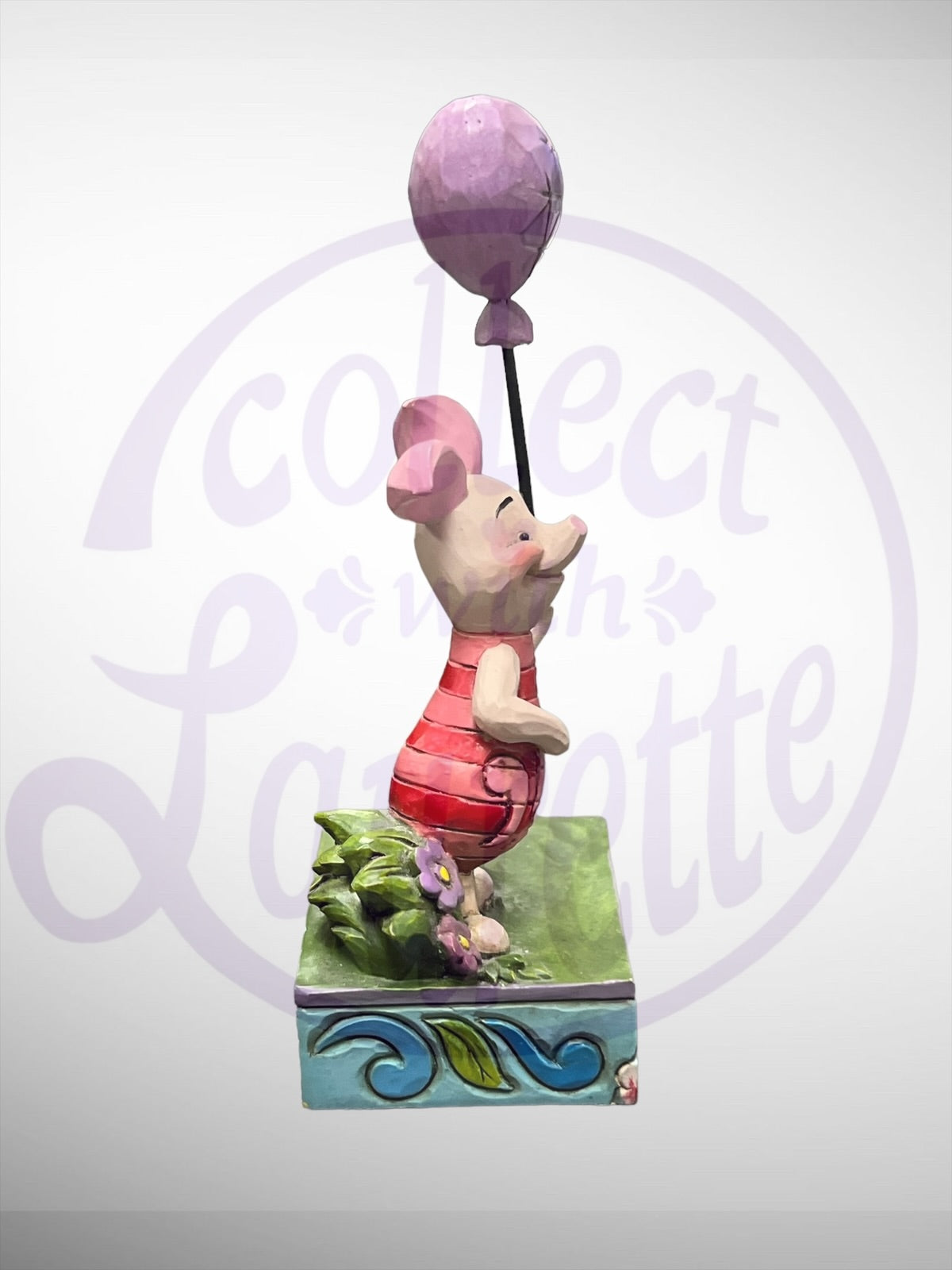 Jim Shore Disney Traditions - Heart On A String Piglet Figurine (No Box)